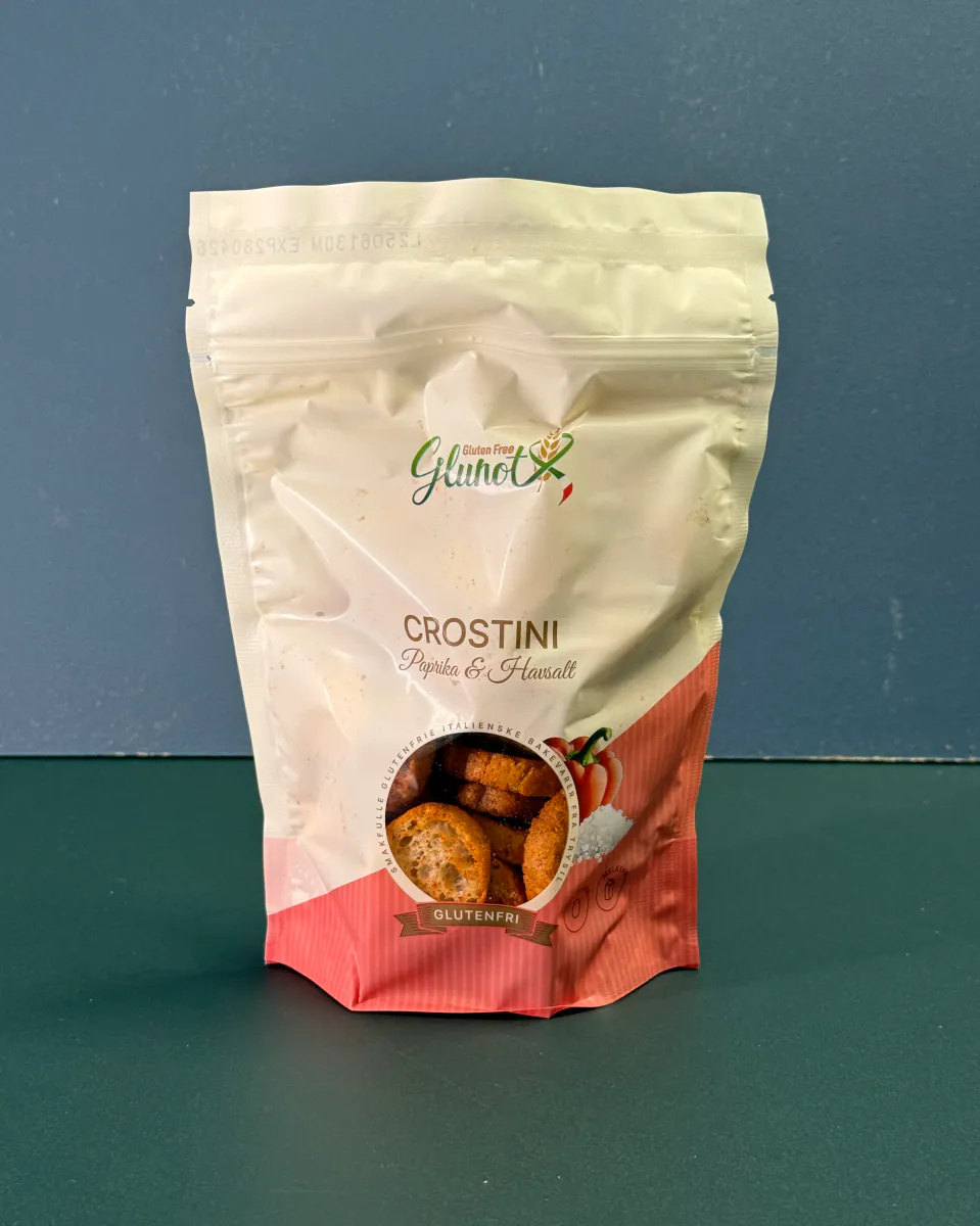 Crostini Paprika & Havsalt - Glutenfri
